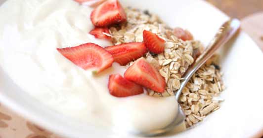 Petit déjeuner sain